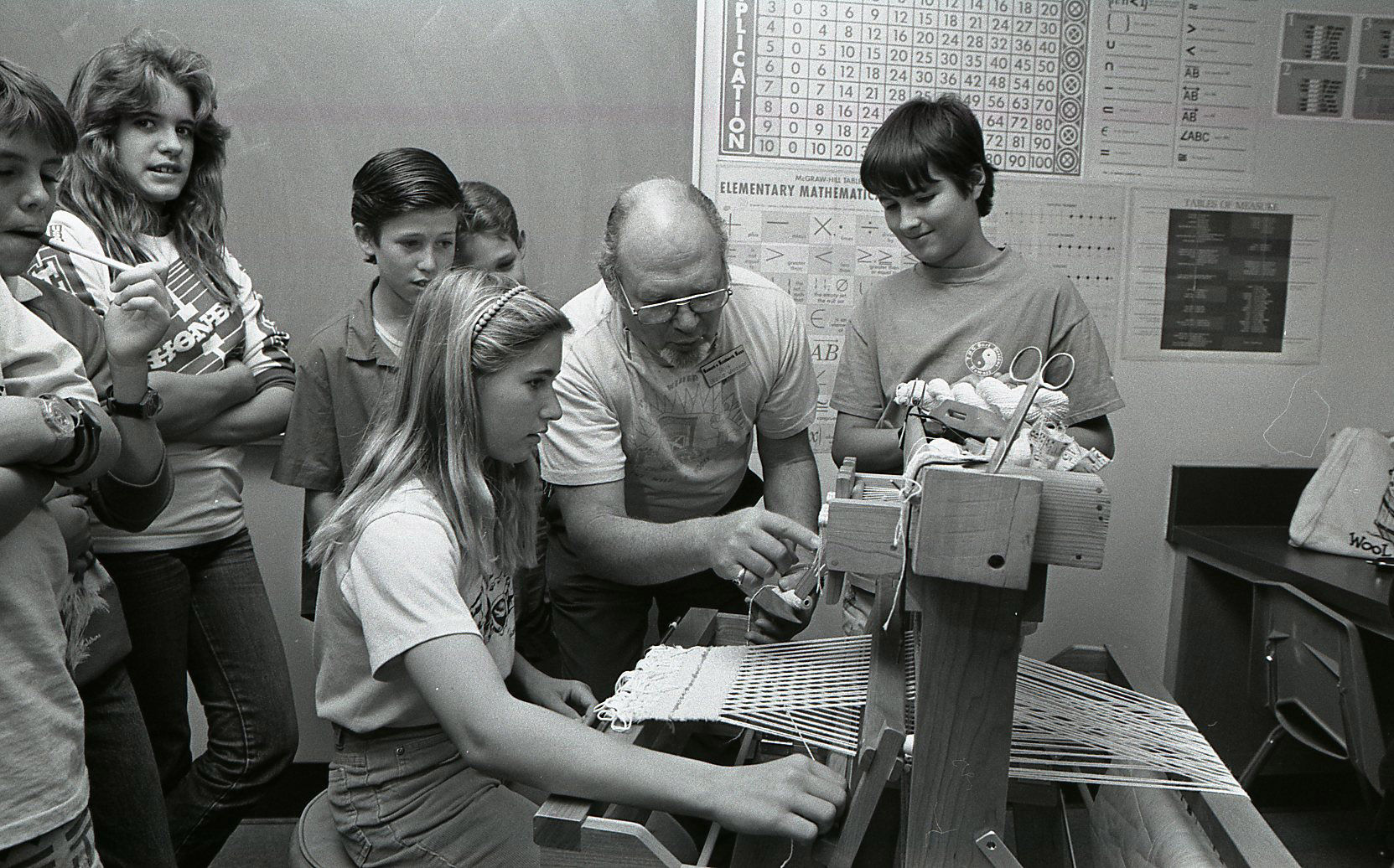 Weaving at Emily Gray
